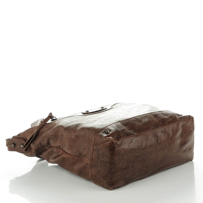 Balenciaga Agneau Day Messenger Castagna 4 of 12