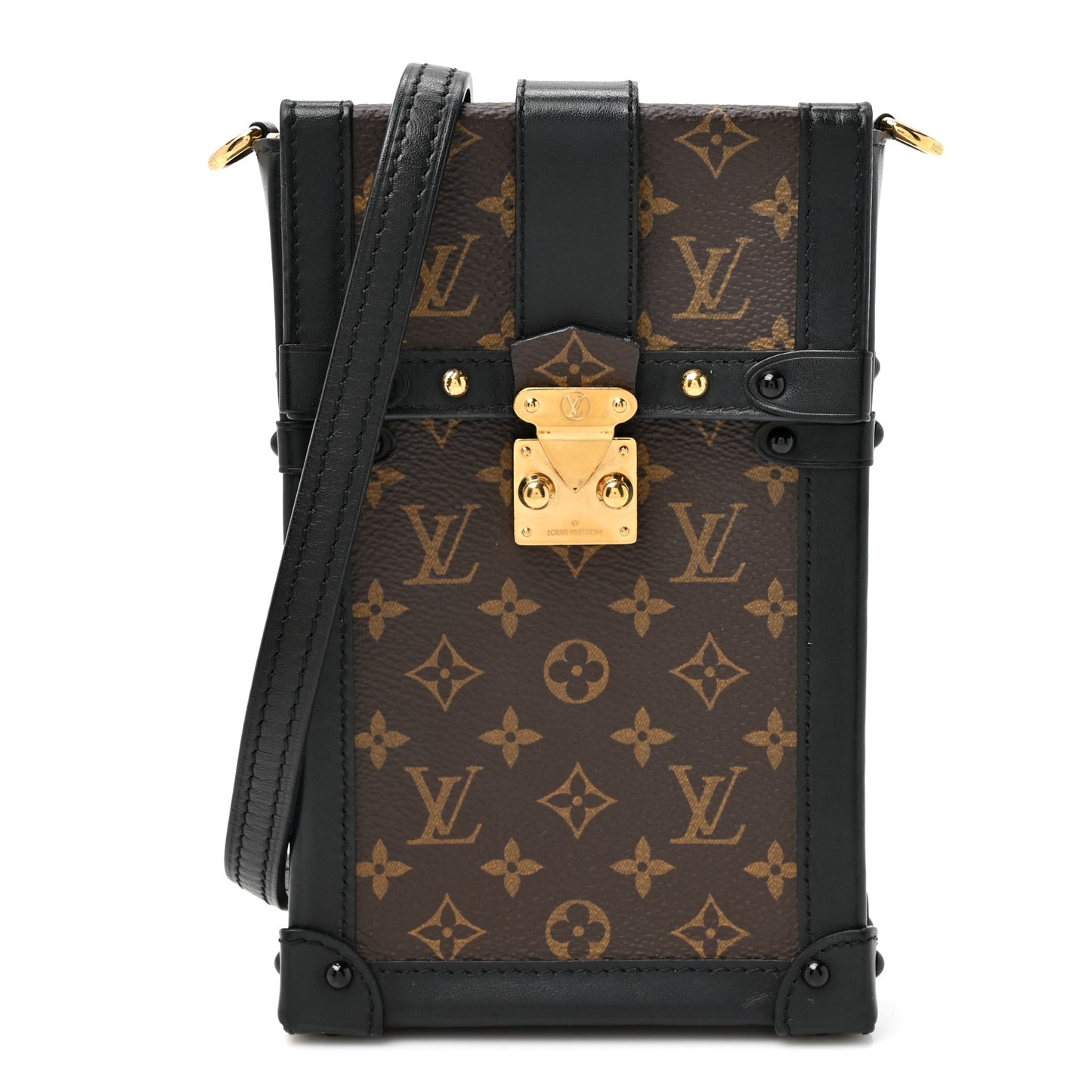 Monogram Pochette Trunk Verticale Black