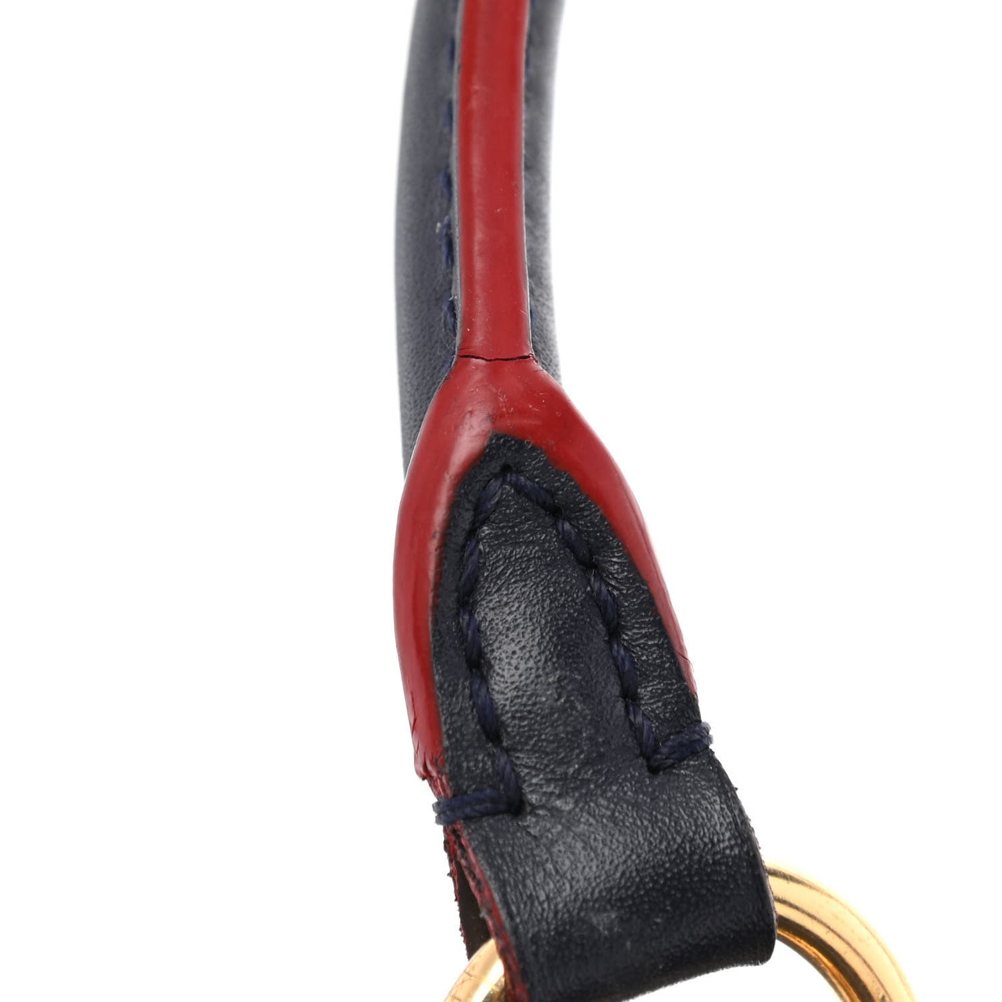 Empreinte V Tote MM Marine Rouge