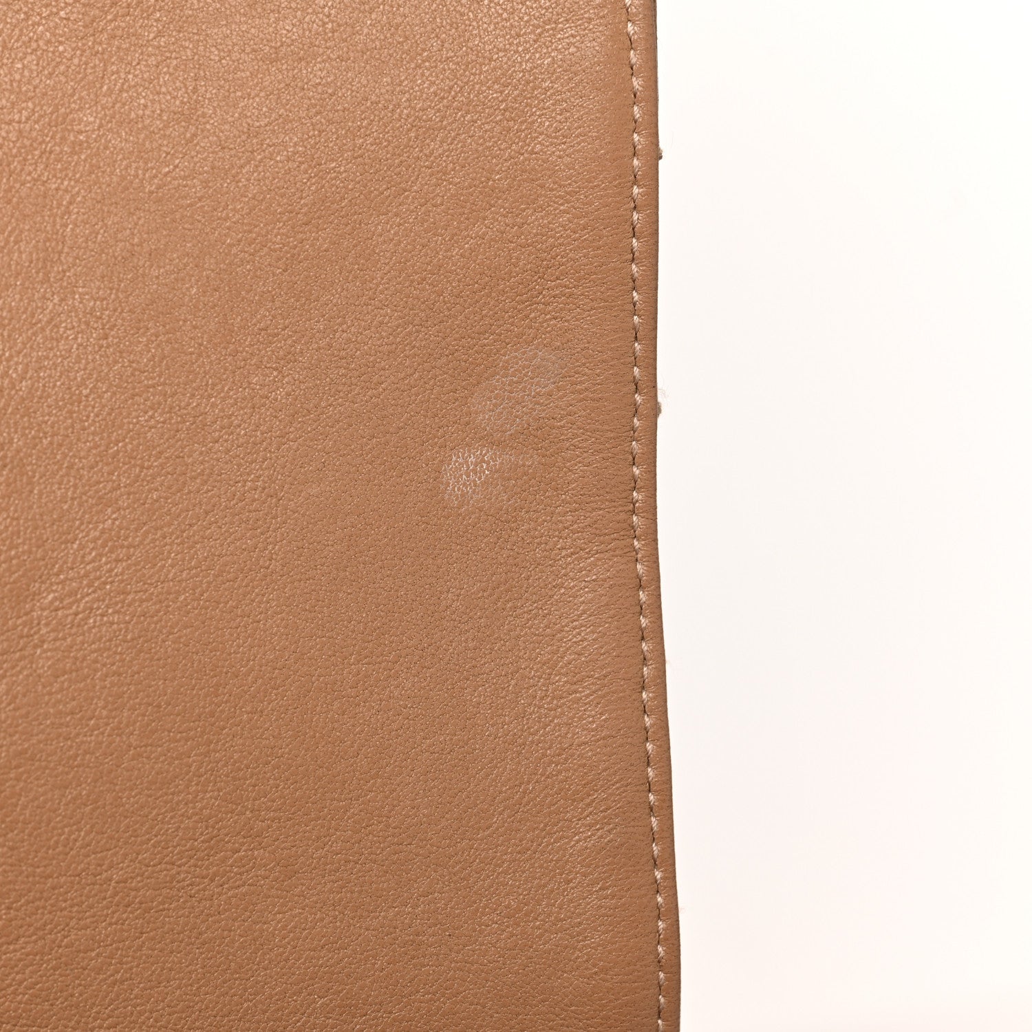 Saint Laurent Pebbled Lambskin Chevron Monogram Large Nolita Beige 13 of 15