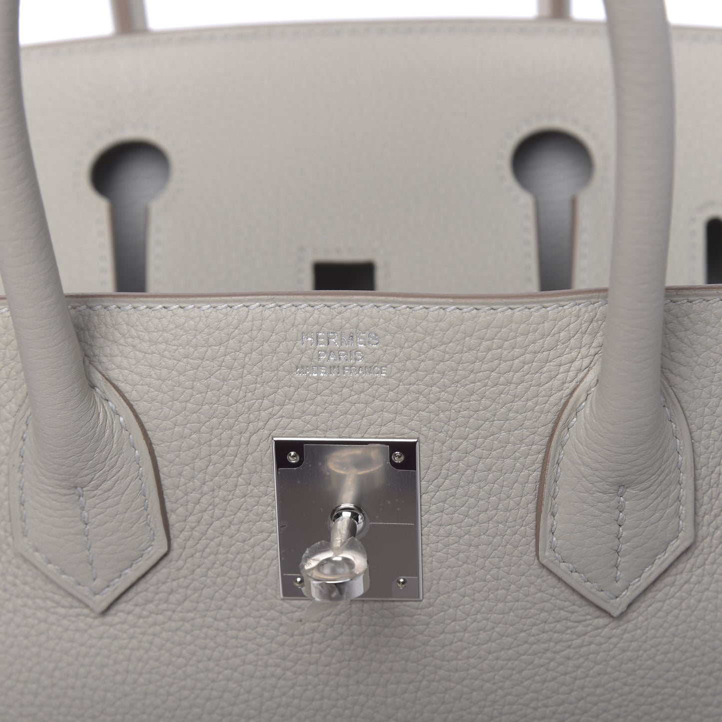 Togo Birkin 30 Gris Perle