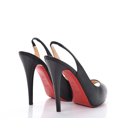 Christian Louboutin Kid No Prive 120 Pumps 39.5 Black 4 of 12