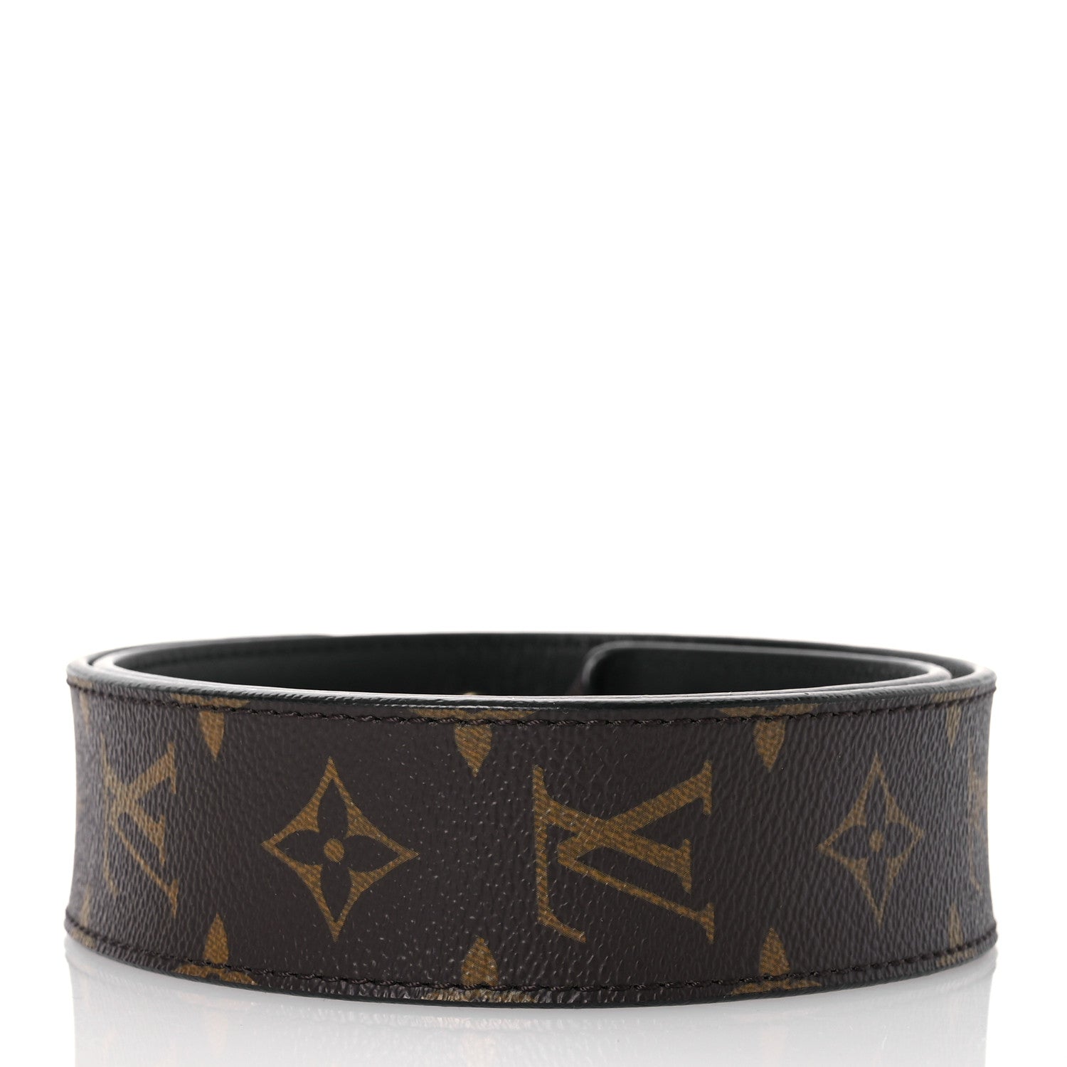Louis Vuitton Monogram Bandouliere Shoulder Strap Black 2 of 5