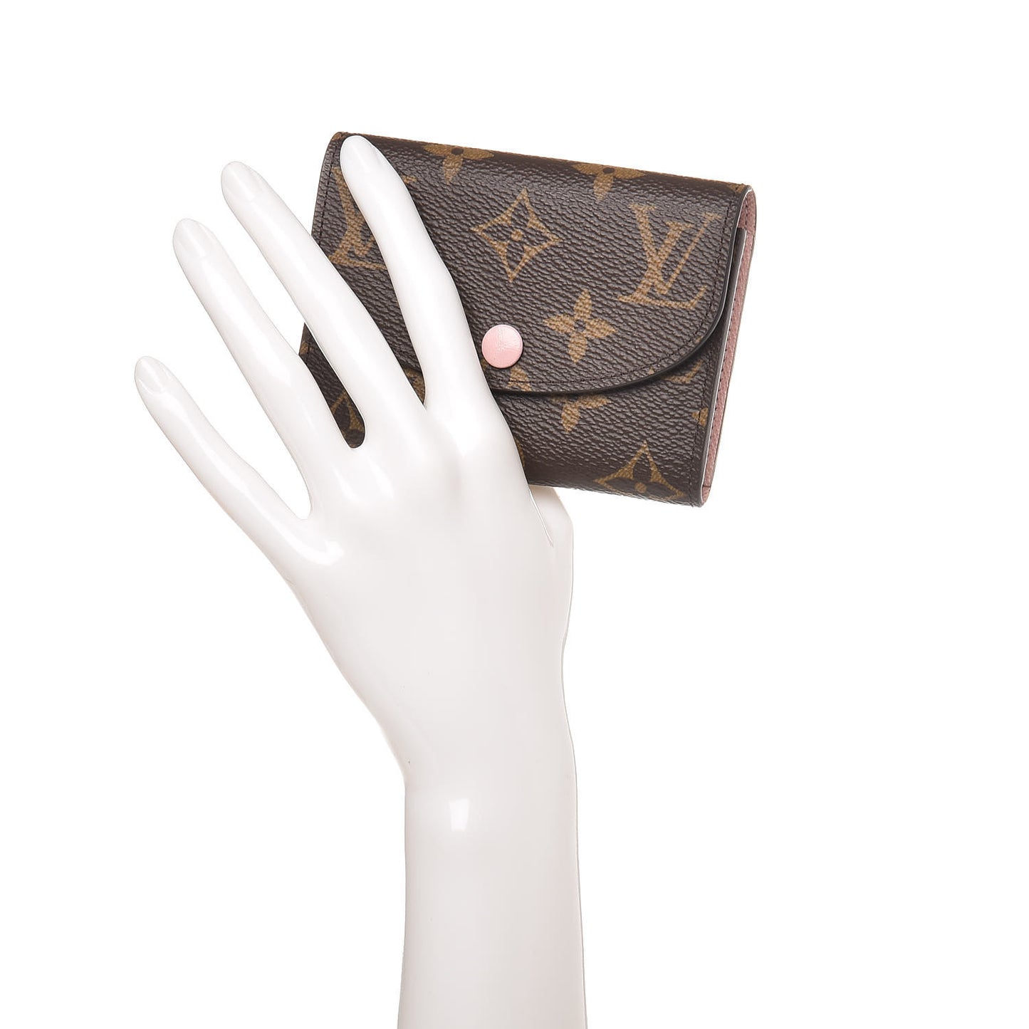 Monogram Rosalie Coin Purse Rose Ballerine