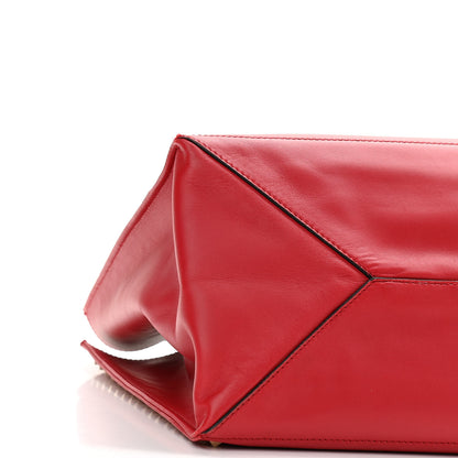 Valentino Garavani Nappa Medium Rockstud Soft Tote Red 9 of 15