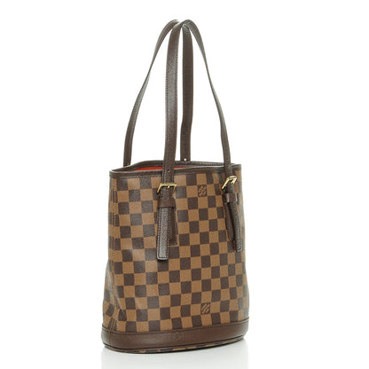 Louis Vuitton Damier Ebene Marais Bucket 23 4 of 14