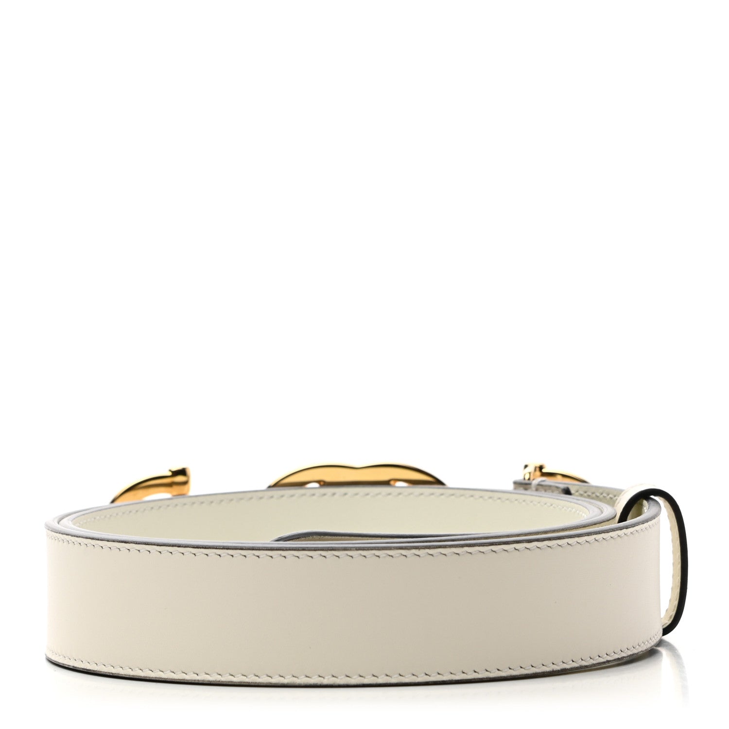 Gucci Moon Calfskin Zumi 30mm Belt 85 34 Off White 2 of 5