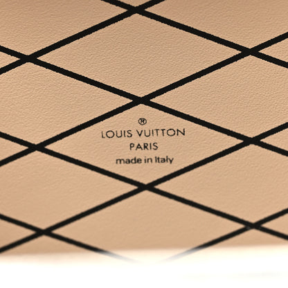 Louis Vuitton Metallic Lizard Petite Malle Silver 6 of 9