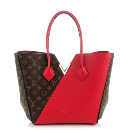 Louis Vuitton Calfskin Monogram Kimono Tote Cherry 1 of 7