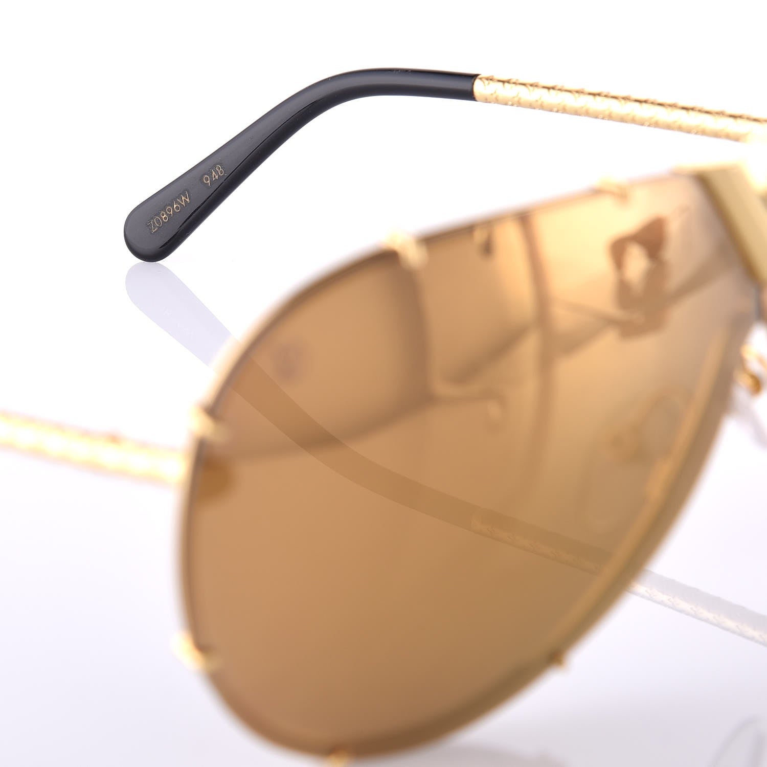 Louis Vuitton LV Drive Sunglasses Z0896W Gold 5 of 8