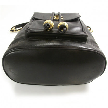 Chanel Lambskin Drawstring Bag Black 4 of 14