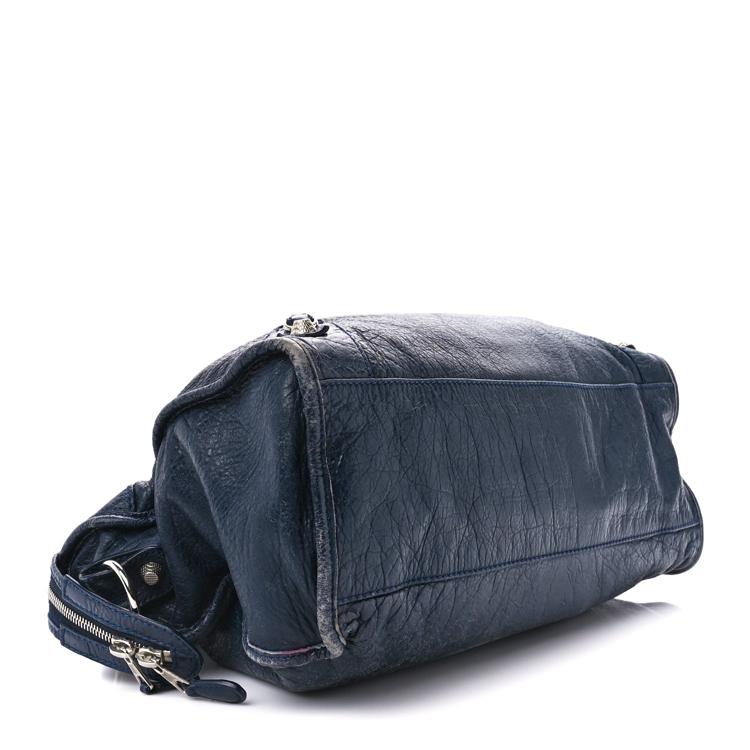 Balenciaga Agneau Giant 12 Silver Hardware City Bleu Obscur 5 of 12