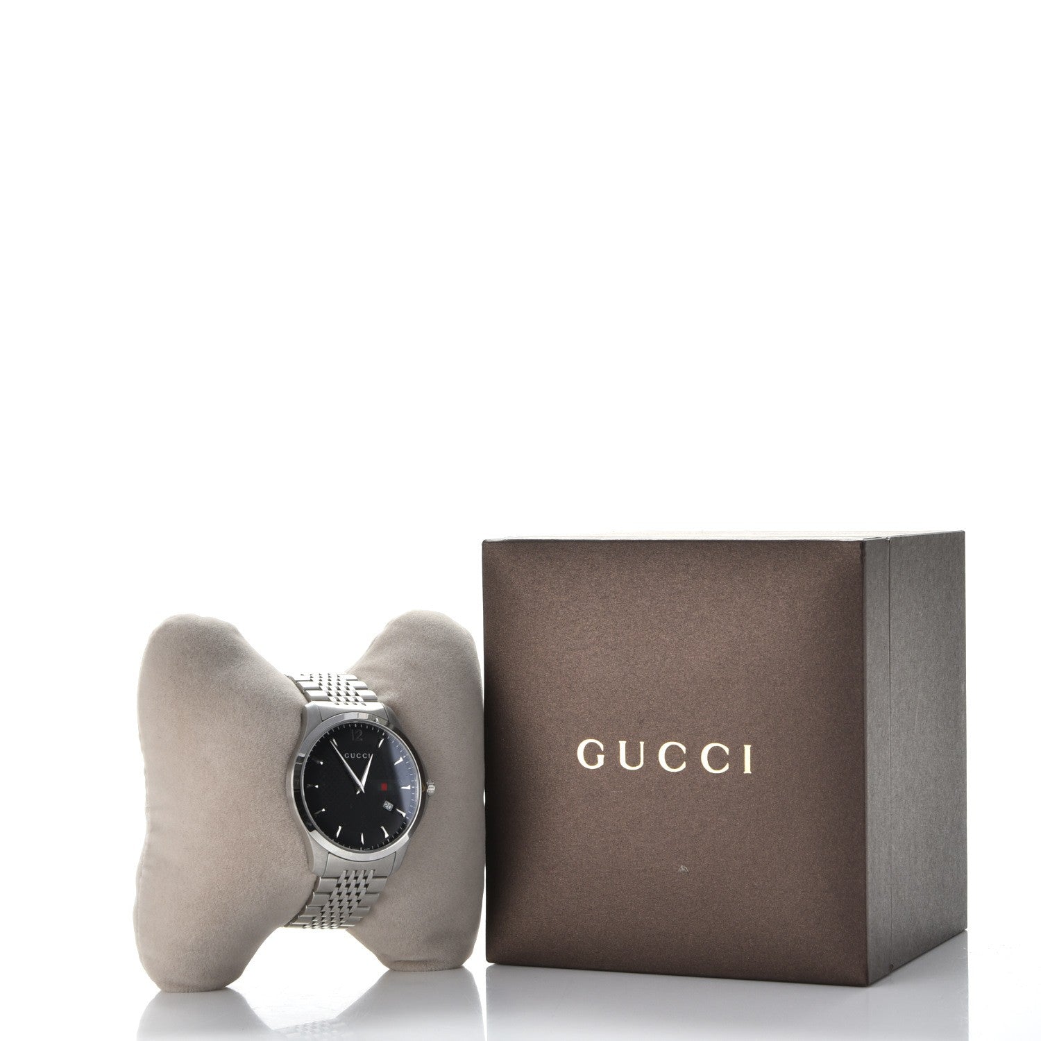 Gucci Stainless Steel 42mm G-Timeless Quartz Watch Black 13 of 13