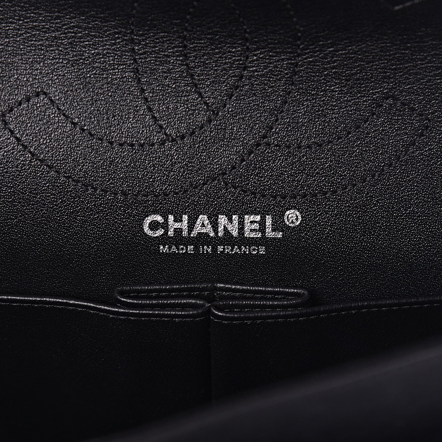 Sheepskin Chevron Quilted 2.55 Reissue 226 Flap So Black