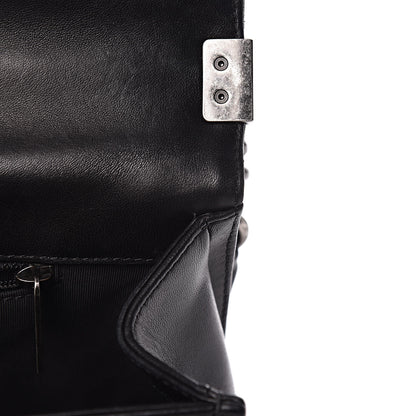 Chanel Lambskin Quilted Large Boy Flap Black 10 of 21