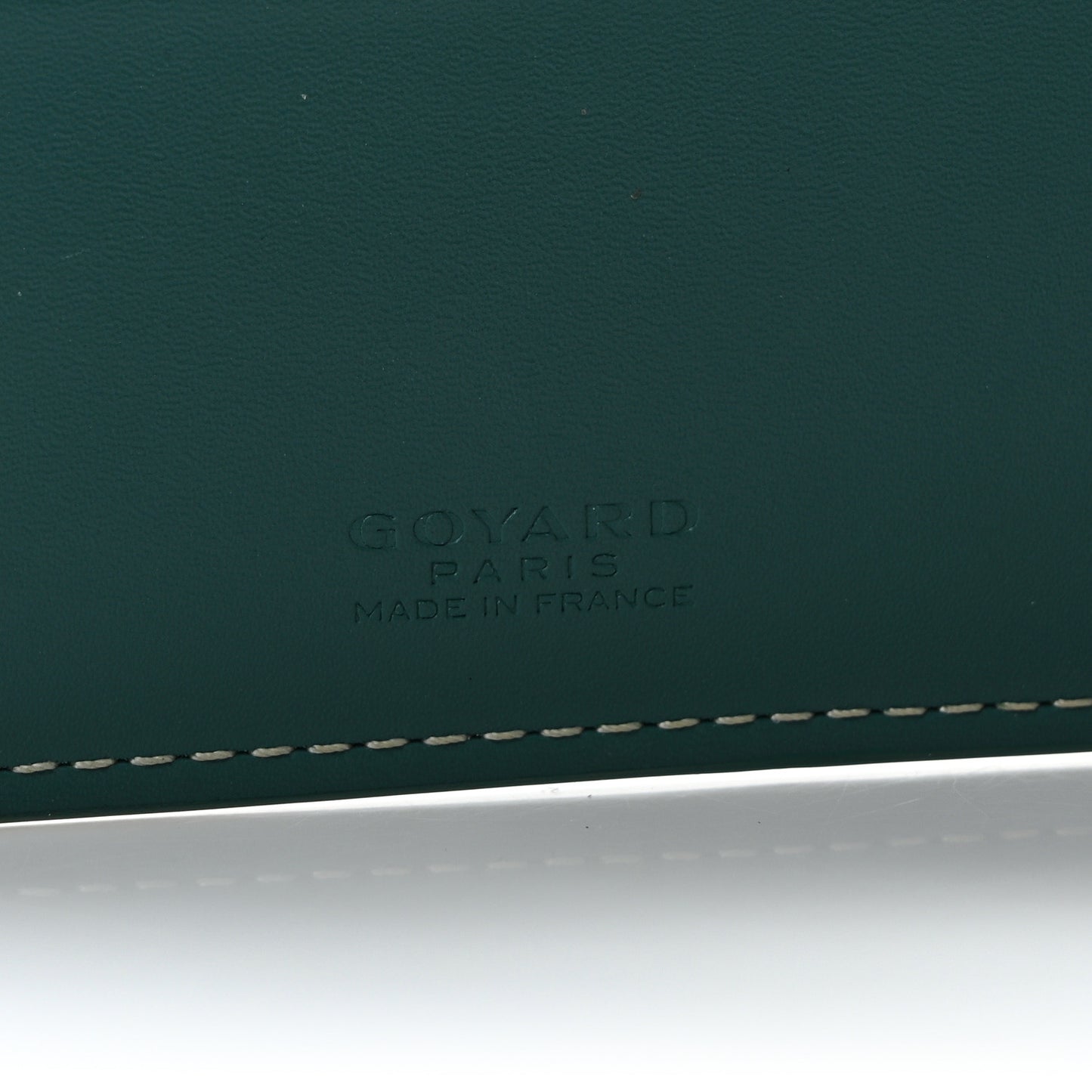 Goyardine Bi-Fold Victoire PM Wallet Green