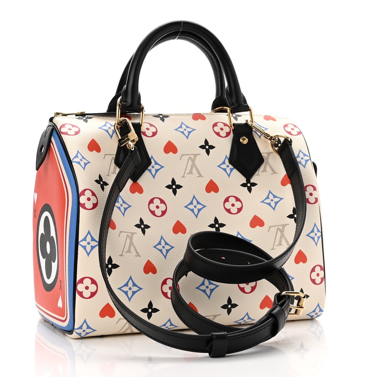 Louis Vuitton Game On Speedy Bandouliere 25 White 3 of 9