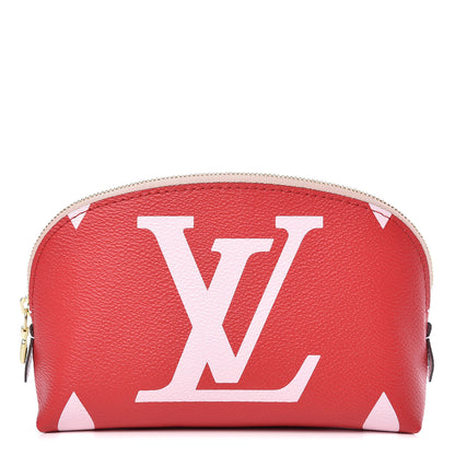 Louis Vuitton Monogram Giant Cosmetic Pouch Rouge 1 of 6