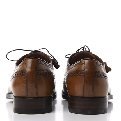 Gucci Calfskin Mens Metis Glamour Tassel Lace-Up Oxfords 9 Cuir 7 of 14