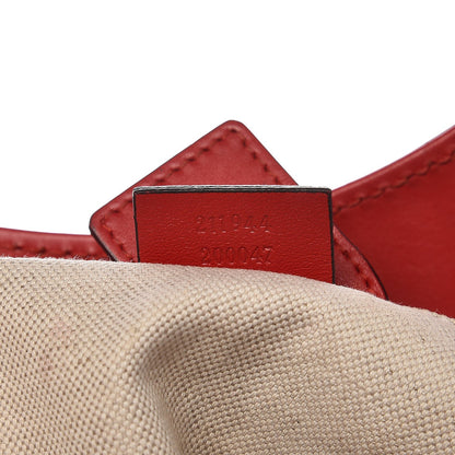 Gucci Monogram Medium Sukey Tote Red 8 of 15