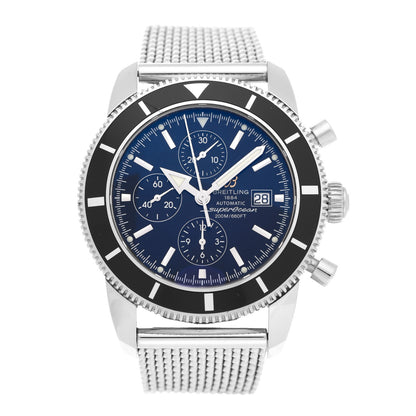 Breitling Stainless Steel 46mm Superocean Heritage Chronograph Automatic Watch Blue A13320 1 of 5