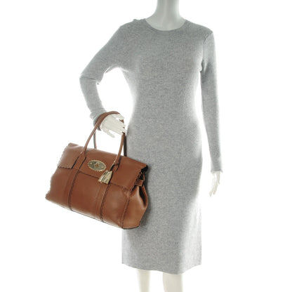 Mulberry Soft Matte Leather Cookie Bayswater Satchel Oak 2 of 8
