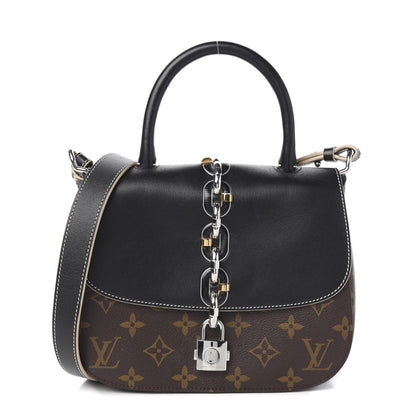 Louis Vuitton Calfskin Monogram Chain It Bag PM Black 1 of 8