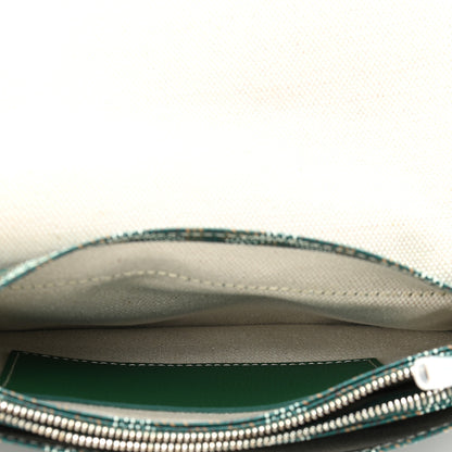 Goyard Goyardine Plumet Wallet Clutch Green 5 of 11