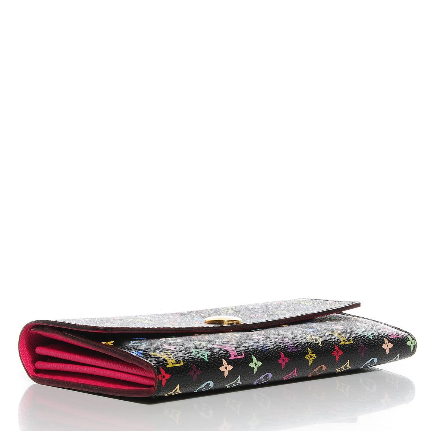 Monogram Multicolor Sarah Wallet Black Grenade