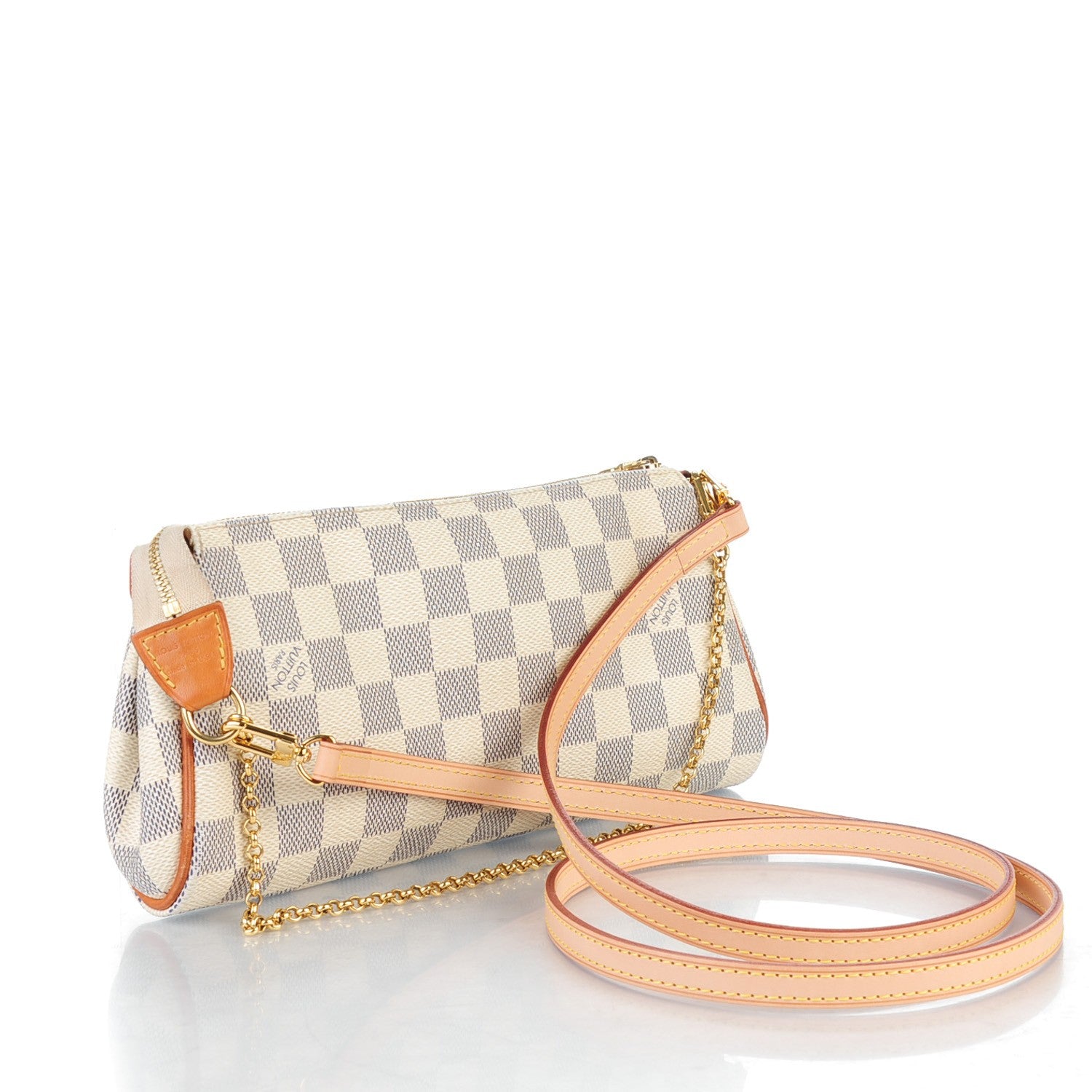 Louis Vuitton Damier Azur Eva Clutch 3 of 8