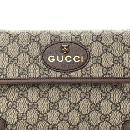 Gucci GG Supreme Monogram Neo Vintage Web Belt Bag Brown 8 of 11