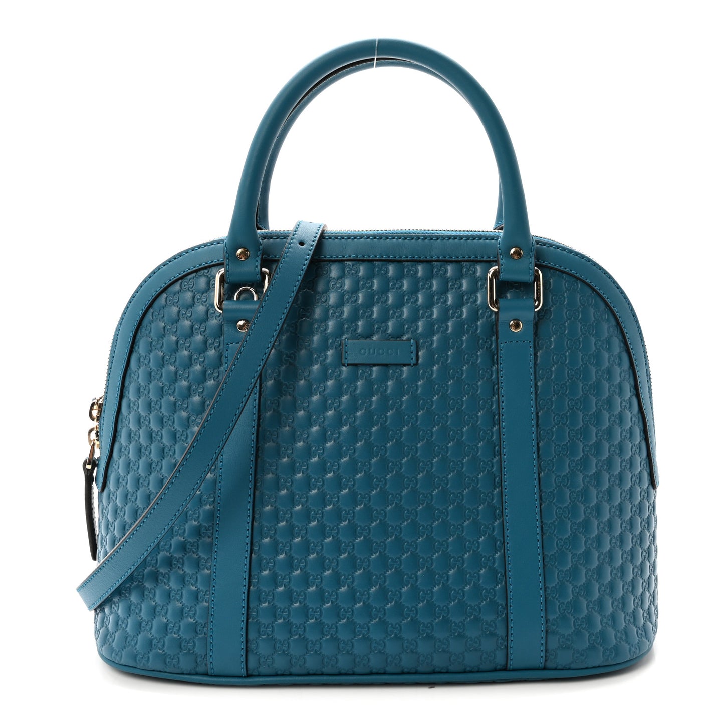 Microguccissima Medium Dome Bag Deep Cobalt
