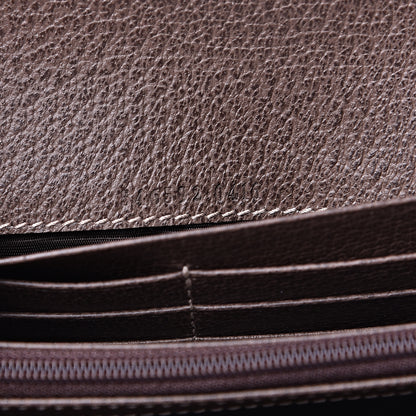 Gucci GG Supreme Monogram Web Ophidia Wallet On Chain Brown 5 of 11