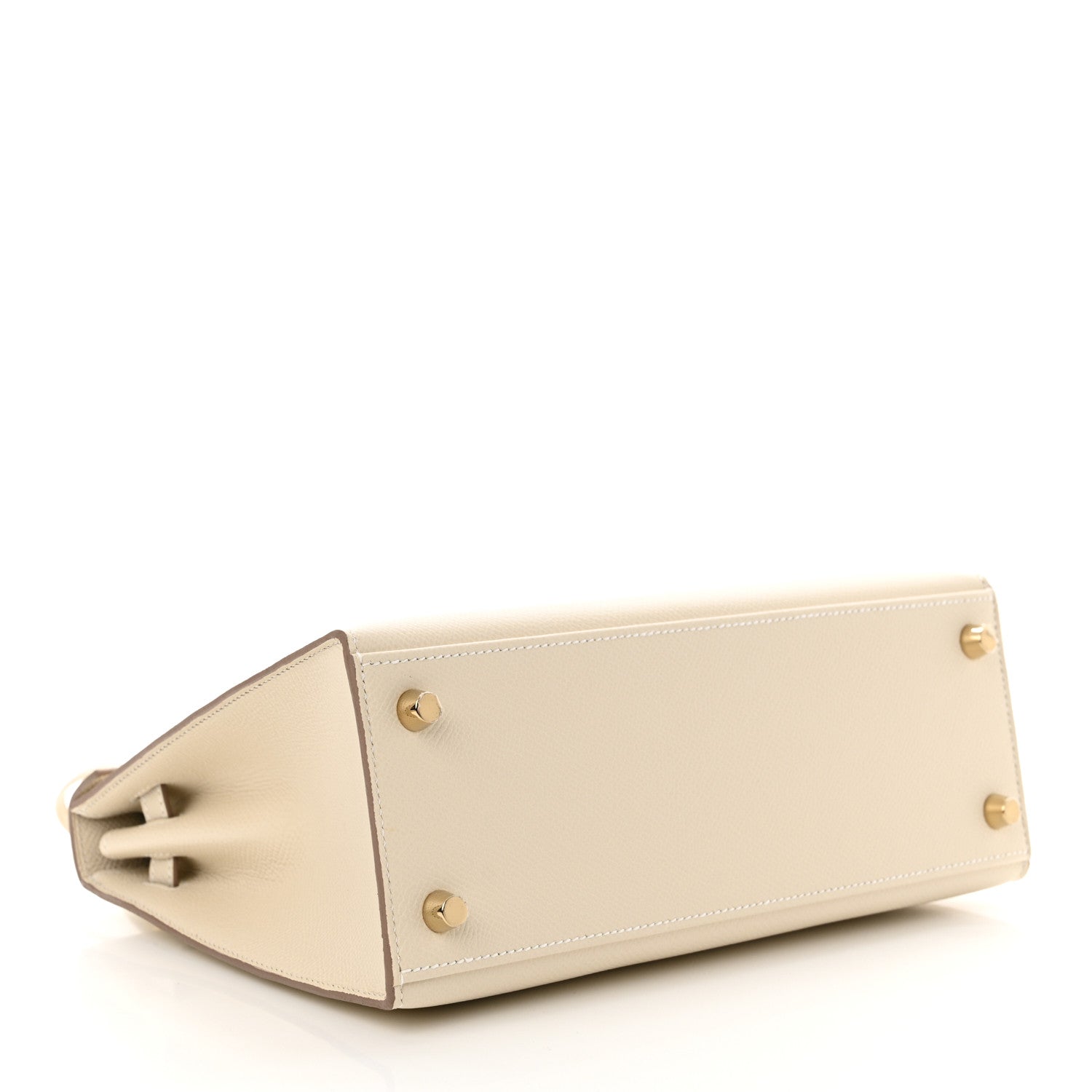 Hermes Epsom Kelly Sellier 25 Craie 4 of 11