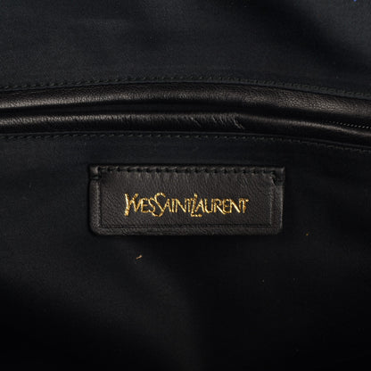 Saint Laurent Patent Calfskin Oversized Muse Purple 6 of 7