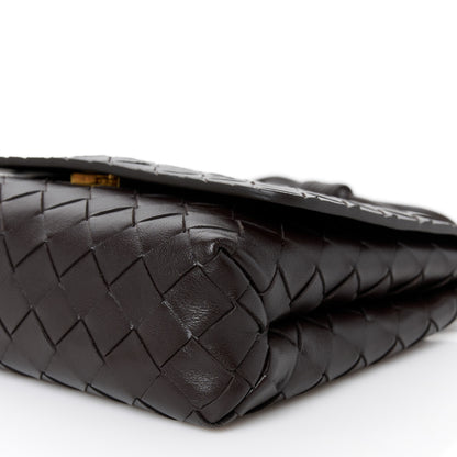Bottega Veneta Lambskin Intrecciato Mini Crossbody Bag Fondant 11 of 11