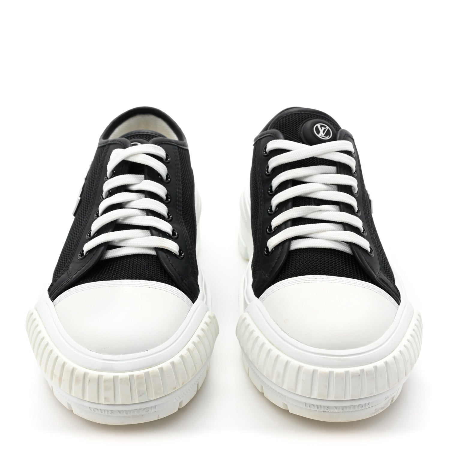 Louis Vuitton Canvas LV Squad Sneakers 37 Black 2 of 9