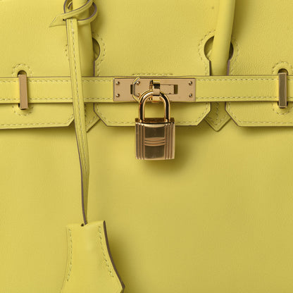 Hermes Swift Birkin 25 Lime 10 of 11