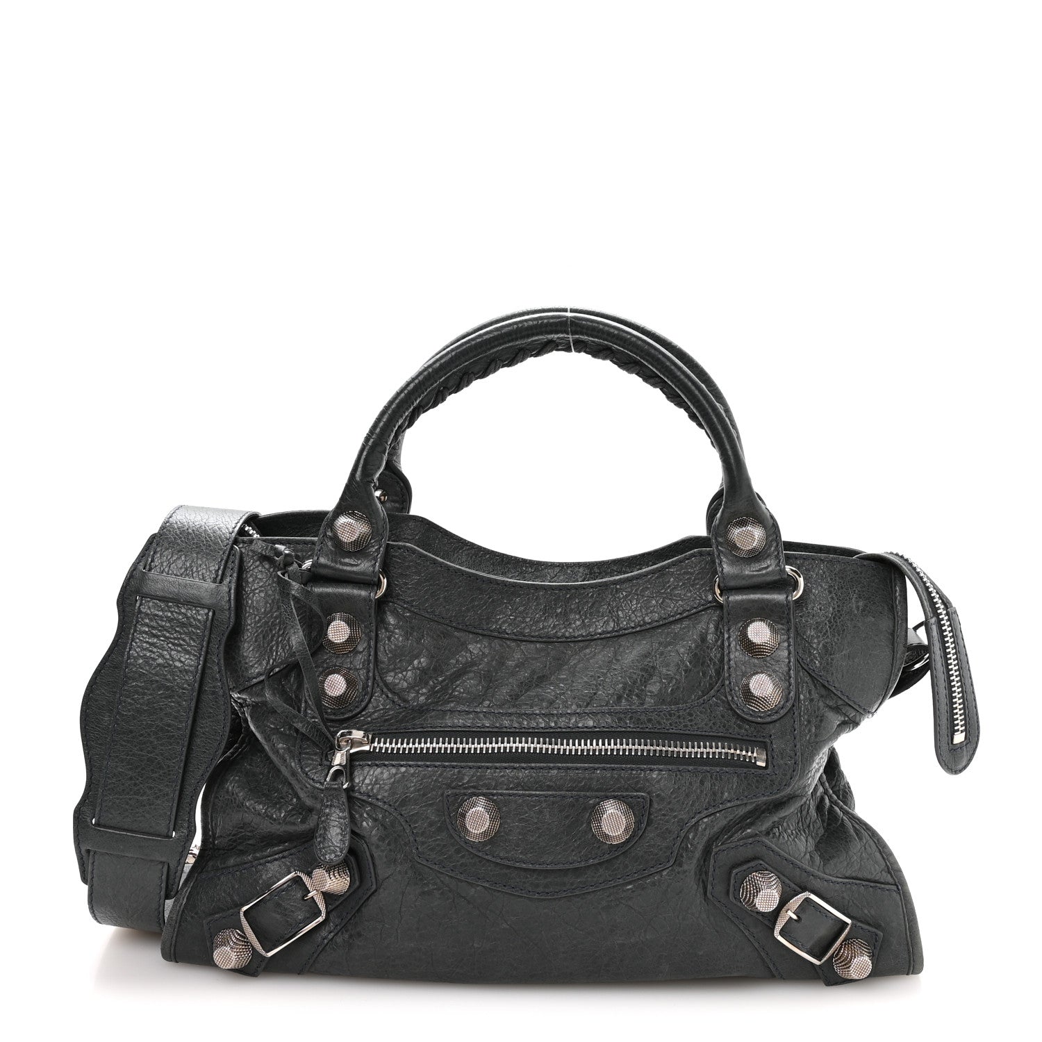 Balenciaga Agneau Giant 21 Silver Hardware City Anthracite 1 of 12