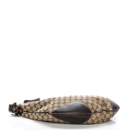 Gucci Monogram Large Princy Hobo Dark Brown 4 of 9