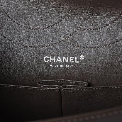 Chanel Crinkled Patent Quilted 2.55 Reissue 227 Flap Brown 6 of 13
