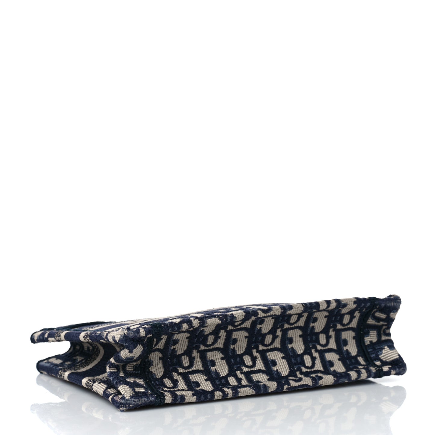 Oblique Mini Book Tote Blue Multicolor