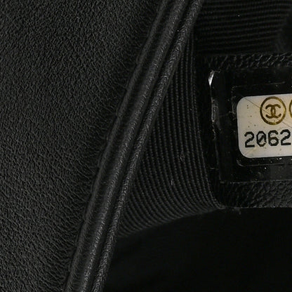 Chanel Lambskin Quilted Small Graphic Flap White Black 7 of 10