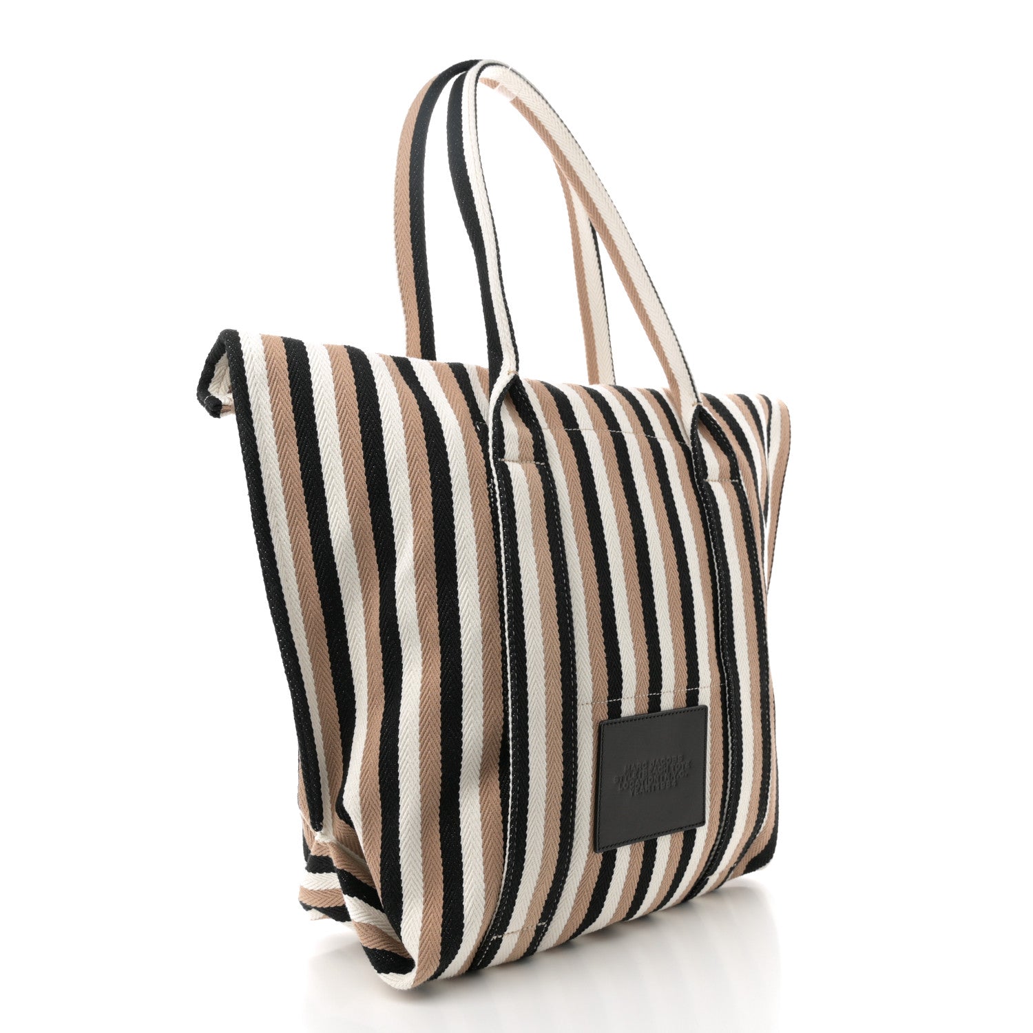 Marc Jacobs Jacquard Striped Beach Tote Bag Camel Multi 3 of 10