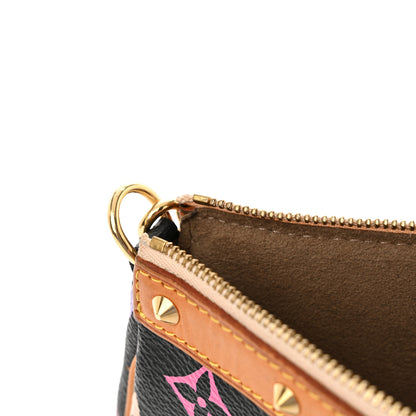 Louis Vuitton Monogram Multicolor Pochette Accessories Black 12 of 12