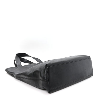 Chanel Lambskin CC Embossed Tote Black 4 of 11