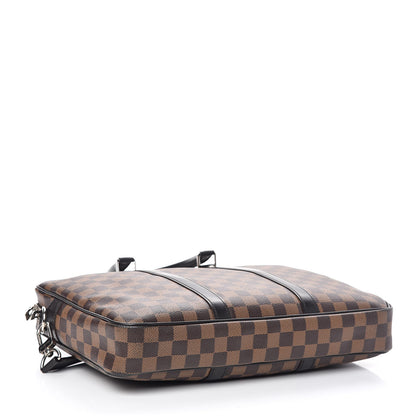 Louis Vuitton Damier Ebene Porte-Documents Voyage PM 4 of 10