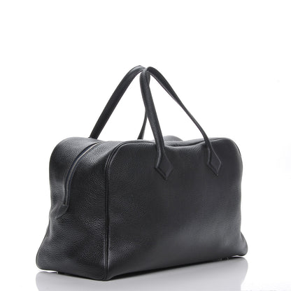 Hermes Togo Victoria II 43 Travel Indigo 3 of 9