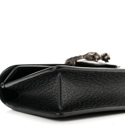 Gucci Jacquard Black Denim GG Monogram Super Mini Dionysus Shoulder Bag Black Ivory 8 of 10