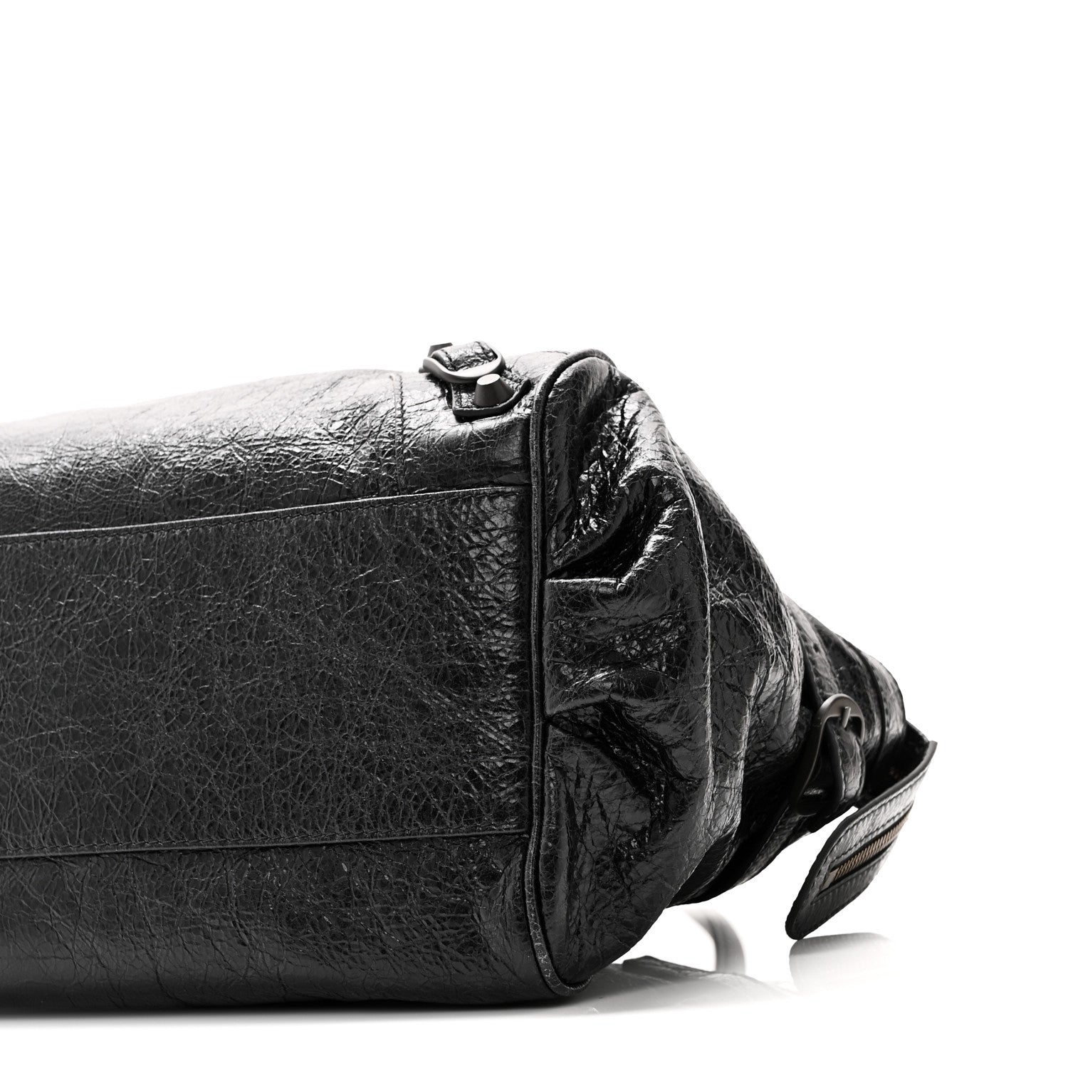 Balenciaga Agneau Arena Classic Hardware East West Le City Black 10 of 10